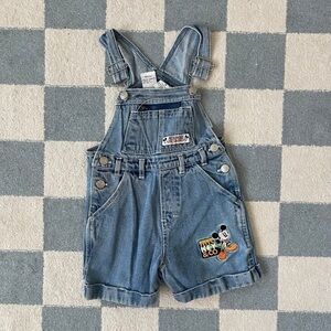 Vintage Mickey Shortalls